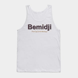 Bemidji Grunge Text Tank Top